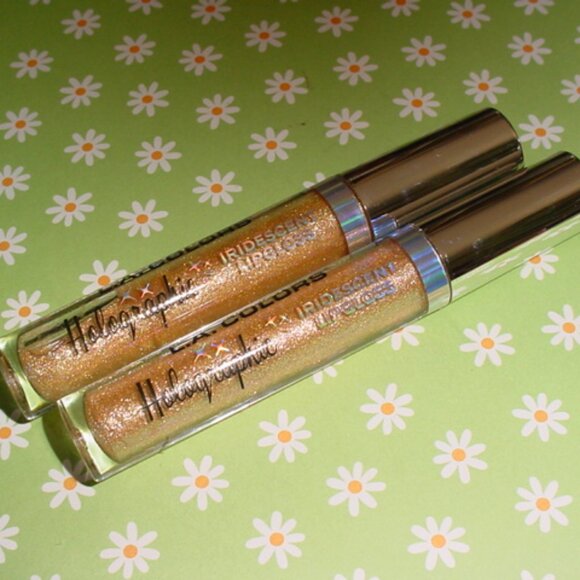 LA COLORS New iridescent Lip Gloss GOLD RUSH X2 - Picture 1 of 1
